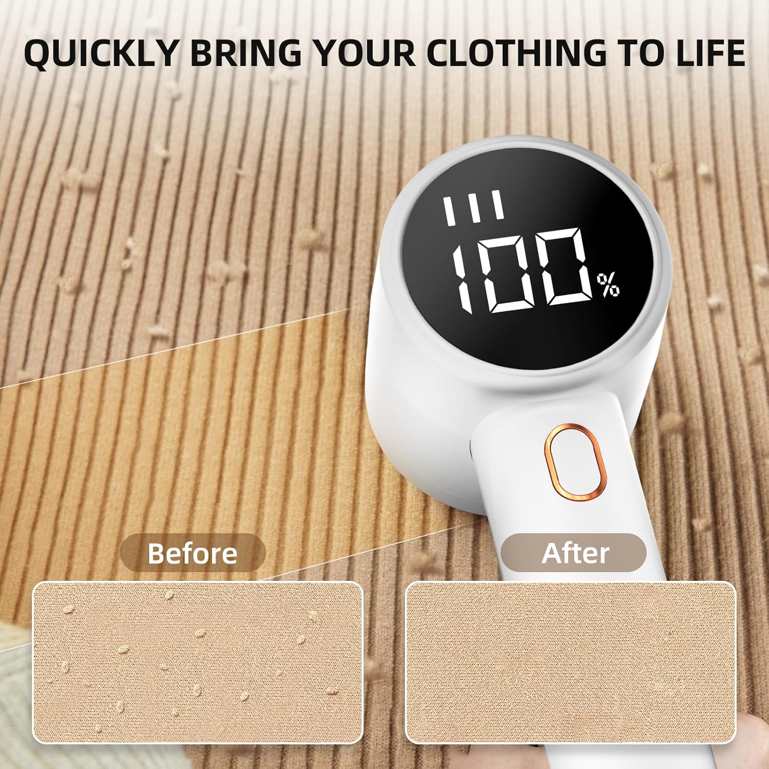 Scapă Instant de Scame – Aparat Electric Profesional pentru Haine Ca Noi