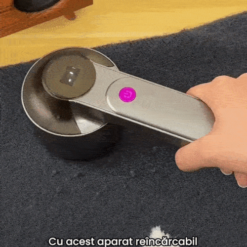 Scapă Instant de Scame – Aparat Electric Profesional pentru Haine Ca Noi